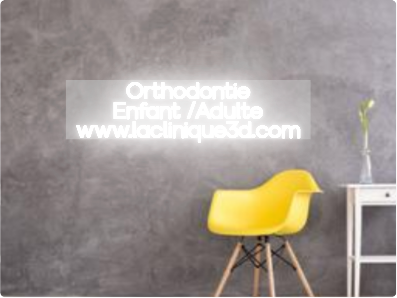 Custom text: Orthodontie 
Enfant /Adulte
www.laclinique3d.com